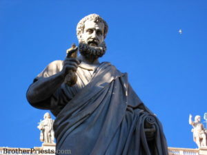 Saint Peter in sunlight